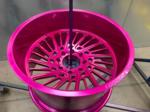 Hotfoil-EHS rim powder coating example