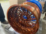 Hotfoil-EHS powder coating example