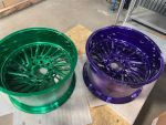 Hotfoil-EHS powder coating example