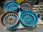 Hotfoil-EHS powder coating example